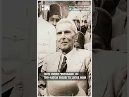 #Shorts | Explained: How Jinnah Propagated the Two-Nation Theory to Divide India | Sujit Nair