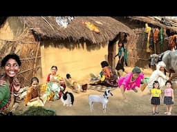 This Is How Poor People Live In India | Real Life India Natural | Beautiful village life In India