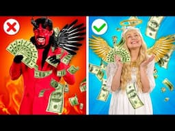 Good Angel Vs Bad Demon || Hilarious Moments
