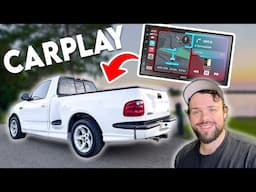 Adding Apple CarPlay to my 26 YEAR OLD TRUCK *SVT LIGHTNING*