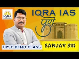 Sanjay Thakur Sir | Comparative Polity #iqraias #polity #upsc @IQRAIAS Pune