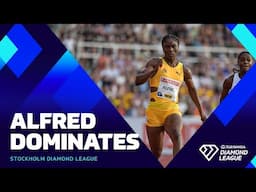 Alfred clocks 10.75 meeting record in Stockholm | Wanda Diamond League