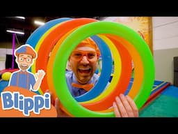 Blippi’s Circus Adventure: Acrobat for a Day! 🎪 | Blippi's Colorful Fun! | Blippi Adventures