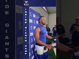 New York Giants Paulson Adebo on the Team's DB Room  #nfl #newyorkgiants #nygiantsnewstoday