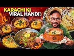 Best Handi in Karachi? | Balochi Tikka & Viral Patakha Platter | Pakistani Street Food