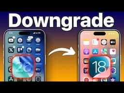 How to Downgrade iOS 26 to iOS 18 without Losing Data? Remove iOS 26 Beta from iPhone