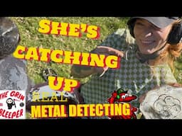 SHES ON A ROLL !! Real metal detecting RING RECOVERY