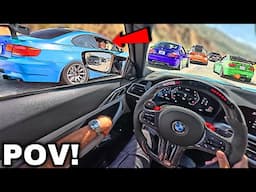 20 Minutes of Chasing BMW Drivers In A 700HP Tuned BMW M4 G82 [LOUD EXHAUST POV]