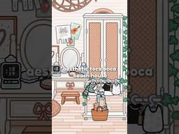 AESTHETIC TOCA BOCA HOUSE TOUR 🐚 #tocaboca #aesthetic #housetour #fyp #itzblossom