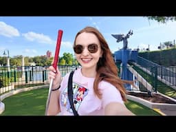 Disney World Mini Golf | HILARIOUS Crazy Golf Game at Disney's Fantasia Gardens