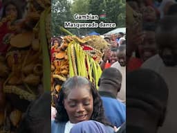 Gambian 🇬🇲 Masquerade dance  #shorts #cooking #gambia #masquerade #culture #travel