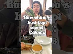 A really unique food you should try in #Barcelona | #barcelonafood  #spainfood #spaintravel