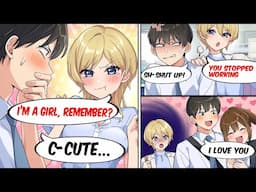 [Manga Dub] My Cold, Boyish Coworker Saw Me With My Cousin… Then She Got Girly?! [RomCom]
