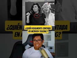 ¿Quién realmente cantaba en Modern Talking?  El fraude musical revelado #parati #fyp #lineadetiempo