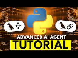 Python Advanced AI Agent Tutorial - LangGraph, LangChain, Firecrawl & More!
