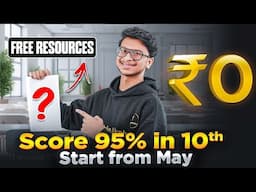 CLASS 10- Follow this "AIR-1" (₹0) Planner from May-1st🔥