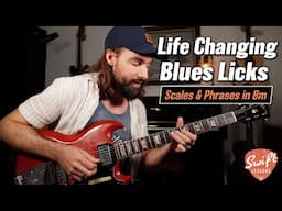 Life Changing Minor Blues Licks - Lead Guitar Lesson