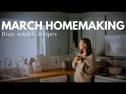 Cozy Slow Days and From Scratch Recipes