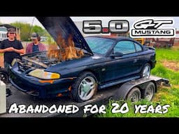 Bringing Life Back Into An Abandoned 5.0 Mustang!