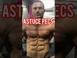 CONSEIL PECS🔥(CHEST TIPS) #fitness #bodybuilding #sports #fitnesstips #shorts #shortvideo #short