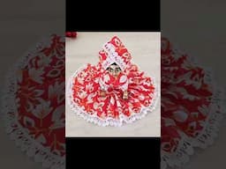 Cotton dress for Laddu gopal #shorts #laddugopal #kanhaji