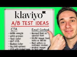 How to AB Test Your Klaviyo Email Campaigns (2025 TUTORIAL)