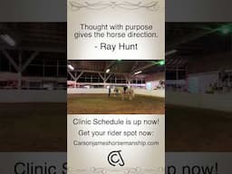 Don’t miss out! Grab your spot now! Carsonjameshorsemanship.com #horse#fyp#equestrian #adventure