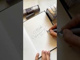 Calligraphy with fountain pen #ferriswheelpress @ferriswheelpress3796 #mostmagicalink