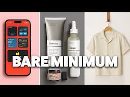 12 Bare Minimum Things I Can't Live Without