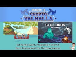 Rollercoin | Season 18: Crypto Valhalla - First Puzzle Event, Progression Event & Race Tournament