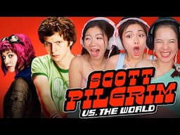 Foreign Girls React | Scott Pilgrim vs. the World | First Time Watch