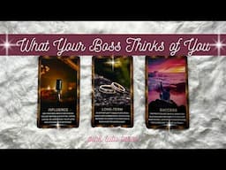 🔥How Your Boss Sees You in the Workplace 🤔 // a channeled & psychic pick-a-card tarot reading