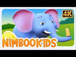 Ek Mota Hathi, एक मोटा हाथी, Hindi Nursery Rhyme and Cartoon Song by Nimboo Kids