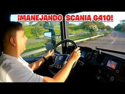 ¡AL VOLANTE DE UNA SCANIA G 410 en CARRETERA! @alextaborda861