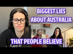 AMERICAN REACTS TO THE 9 BIGGEST LIES ABOUT AUSTRALIA THAT PEOPLE BELIEVE 2025