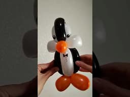 Simple 3 balloon penguin!