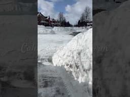 TORONTO WINTER STORM 2025 #shorts