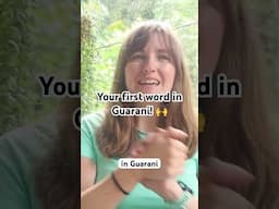 How to say thank you in Guarani! #learnalanguage #guarani #howtosay