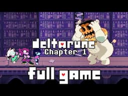 DELTARUNE CHAPTER 1 Gameplay Walkthrough FULL GAME (4K 60FPS) No Commentary