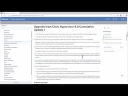 Citrix Demo Series: Citrix Hypervisor 8.2 CU1 to XenServer 8.4 Migration
