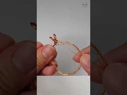 Idea for making wire pendant at home | Sunflower Dream catcher  #shortsvideo #diy #handmade