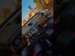 pov: you hired a personal dj for a summer roadtrip...