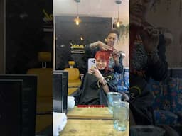 Getting my hair chopped!