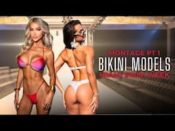 HAUTE 🔥 MONTAGE Bikini Show from Miami Swim Week 2025 💣 PT 1