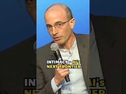 Intimacy - AI's next frontier | Yuval Noah Harari