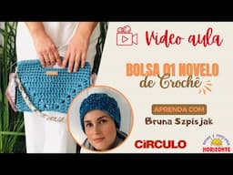 Aula Bolsa de Crochê com o Fio de Malha Premium por Bruna Szpisjak