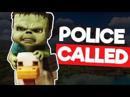Minecraft Movie Chicken Jockey Incident (Police Called)