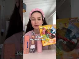 Say "LIKE" = eat a gross jelly bean🤮 #grwm #grwmjellybeans #jellybelly #jellybeantrend #grwmtrend