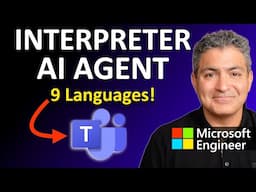 Real-Time SPEECH to SPEECH Translator for Microsoft Teams Meetings | Interpreter Agent