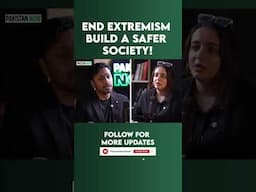 End extremism,build a safer society!